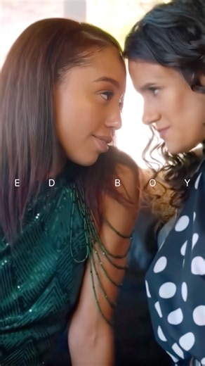 Romantic lesbian love beautiful kissing moment❤️‍🩹