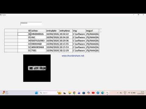 Anpr (automatic number plate reader software)