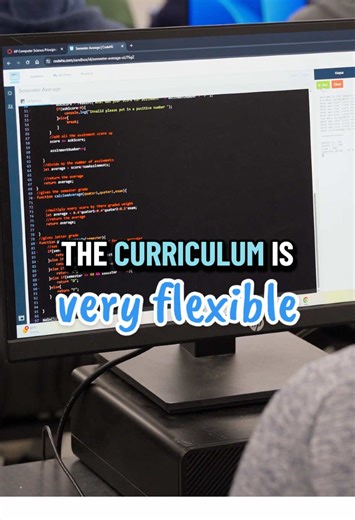 Empower your school’s CS teachers with CodeHS! 💻 Whether you’re just getting started or a seasoned educator, our curriculum is ready to guide or flexible enough to customize to your needs. We believe that in the 21st century, coding is a foundational skill, just like reading and writing. That’s why we say: Read, Write, Code. 🚀 #CodeHS #ReadWriteCode #computerscience #EdTech