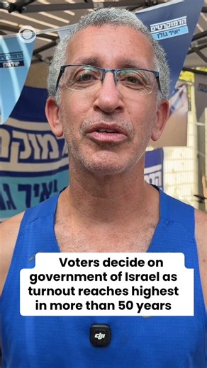Israeli voters are choosing their next government as they pick between representatives of more than 30 parties for 120 seats in the Knesset. As of 4 p.m. local time in Israel, it's the highest voter turnout in more than 50 years. Some voters shared why they picked their https://t.co/xIfF6WLAhr