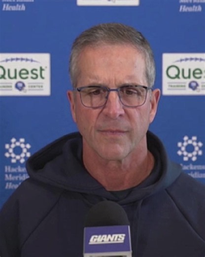 "Did you see me after the play expressing my opinion? That's how I felt about it."John Harbaugh explains his perspective on Cam Skattebo's personal foul penalty: https://t.co/1uBCxyDpmE