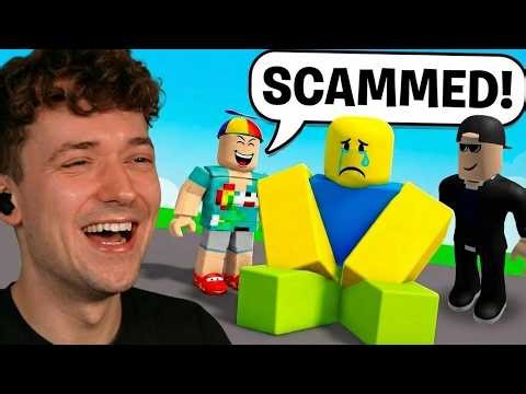 Scamming NOOBS In Roblox! W/ @SSundee