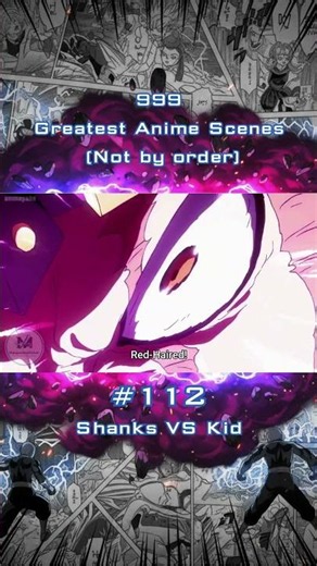 Shanks VS Kid: Divine Departure | One Piece