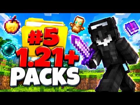 Top 5 Best PvP Texture Packs 📂 | Minecraft 1.21+ (FPS Boost) 🔥