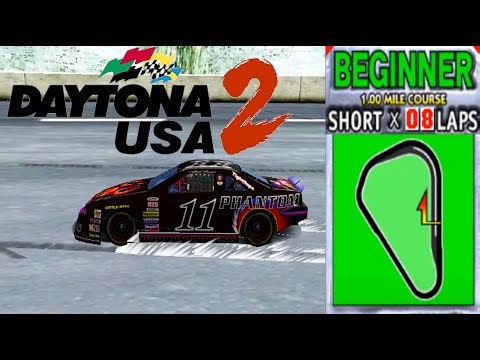 Daytona USA 2 Battle Of The Edge: Phantom Full Force (Beginner) (Number 11) (1st)