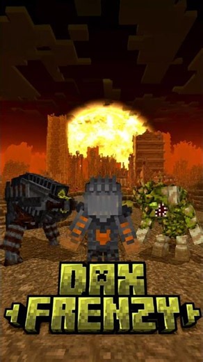Dax Frenzy an Alien Apocalypse in MCBE #minecraft #addon #donwload