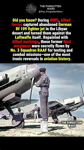 How the Allies Turned Nazi Bf 109 Fighters Against Germany #shorts #ww2