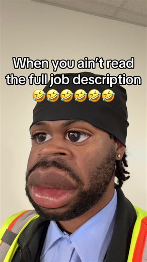 When you haven't read the full job description — funny skit