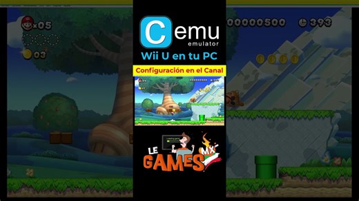CEMU Wii U en tu PC - New Super Mario Bros U