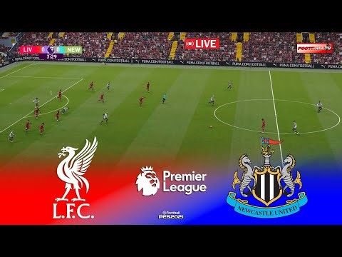 🔴Liverpool vs Newcastle United - Premier League 2025/26 | Pes 21 Gameplay Simulation