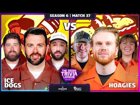 Ice Dawgs vs. Hoagies | Season 6, Match 37 - The Dozen Trivia League