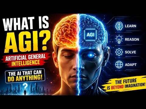 What is AGI (Artificial General Intelligence)? | Visual Concept Explained Simply | 3DDECODE