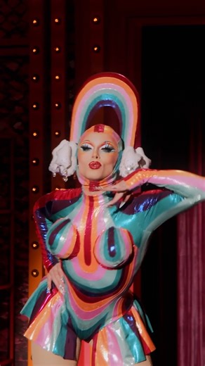 I can see your rainbow from here! 🌈 #DragRace | RuPaul's Drag Race
