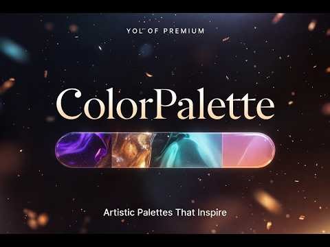 ColorPalette — The Most Elegant Color Palette Generator with Glassmorphism & OKLCH