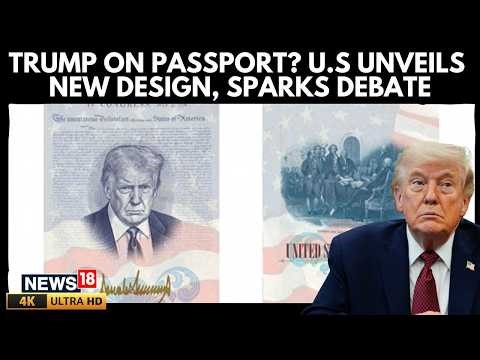 Trump Passport Revealed! State Department Unveils New Design with President’s Portrait | N18G 4K