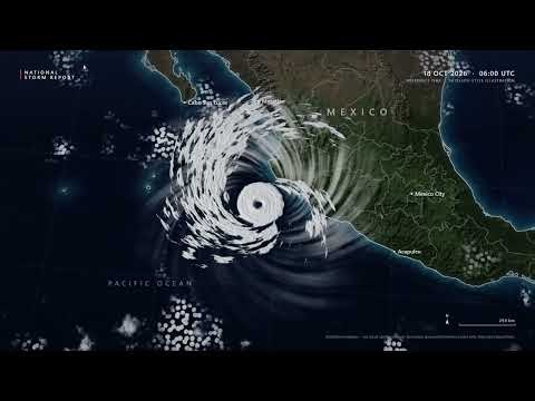 Hurricane Trudy Slams Mexico's Pacific Coast With Dangerous Winds and Flood Threat