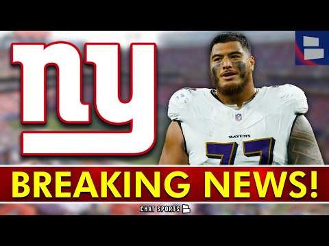 🚨Giants Just Got MAJOR BREAKING NEWS: Giants Sign Offensive Guard Daniel Faalele