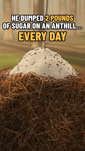 What Happens When You Dump Sugar on an Anthill Every Day (Part 1)