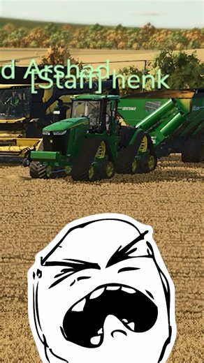HENK DOING HENK THINGS! HE THOUGHT I DIDN'T SEE IT! | Farming Simulator 25 #shorts #farmingsimulator