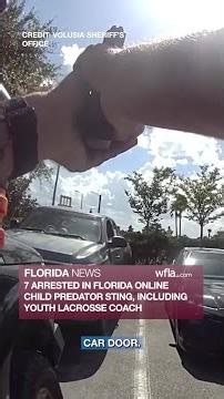 7 arrested in Florida online child predator sting, including youth lacrosse coach