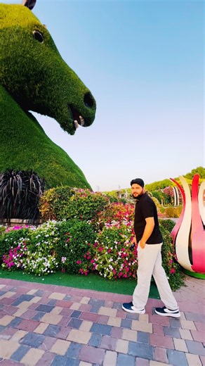 📸🌺 Every Frame Tells a Different Story | Dubai Miracle Garden 4K #Dubai #trending #explore #flowers