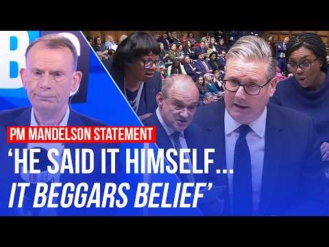 Starmer takes a beating in the Commons over Mandelson vetting scandal