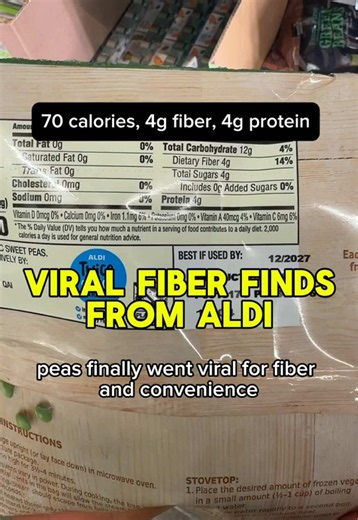 High-Fiber Aldi Finds: 6 Low-Calorie Picks with 3–10g Fiber