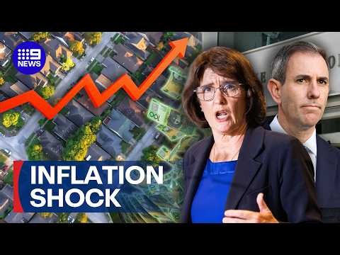 New inflation data points to looming interest rate hike | 9 News Australia