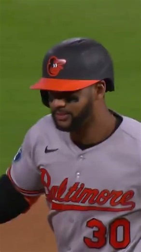 Leody was ready to call it a night! GRAND SLAM ⚾️ #MLB #Orioles #Baseball #grandslam