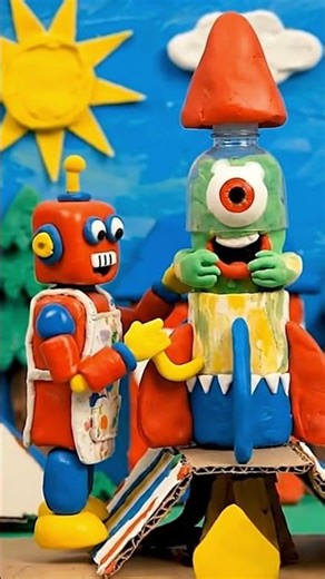 👽Robot + Alien = Super Rocket? Watch the Results! 🚀