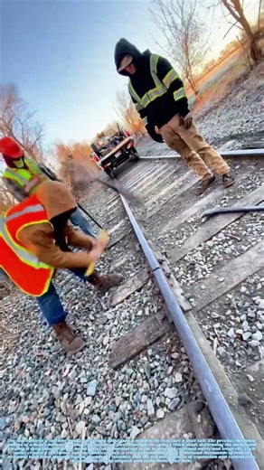 Driving the Line: How a Single Spike Anchors Tons of Steel