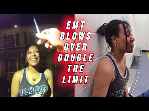 Drunk EMT Blows OVER DOUBLE the Limit After Eluding Cops
