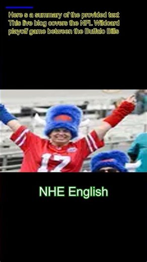 Buffalo Bills v Jacksonville Jaguars: NFL playoffs wildcard round live