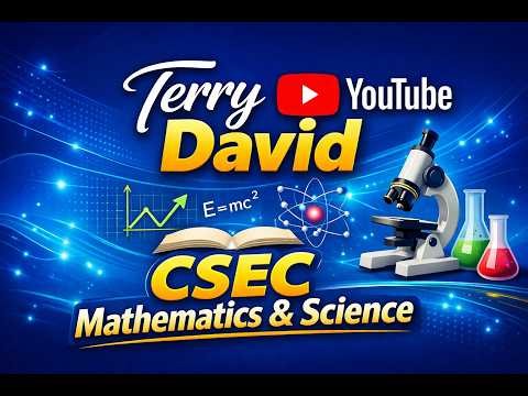 CSEC Maths - Algebra (May 2026 Prep) (Terry David)