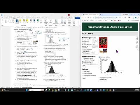 Sampling Distribution for the Sample Proportion