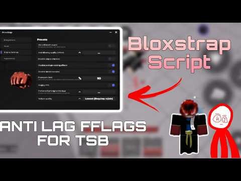 *Op* Tsb Anti Lag Script | Bloxstrap |Tsb | The strongest battleground script