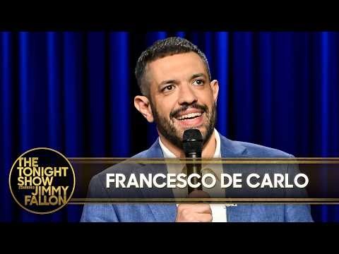 Francesco De Carlo Stand-Up: Being a Foreigner, Italian Accent | The Tonight Show