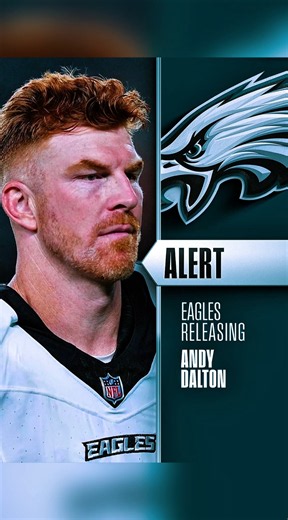 🚨 EAGLES IN CRISIS! Andy Dalton RELEASED & Saquon Barkley OUT Before London Showdown! #NFL #NFLNews