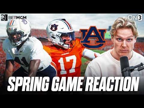 Auburn Spring Game REACTION