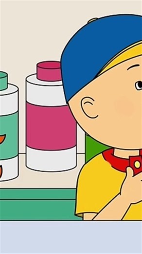 In this episode, Caillou takes Gilbert to the hospital because her paw is swollen.