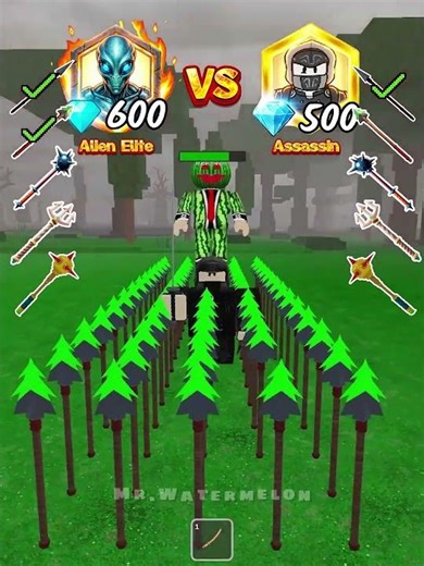 Axes Trap vs Assassin Class vs Alien Class!