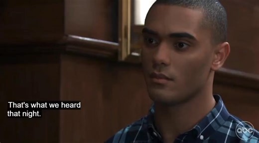 Trina & Kia think it was Michael. But they wouldn’t have been able to hear it at his car, it would have had to be in house, right? #GeneralHospital | General Hospital Spoilers & Recaps