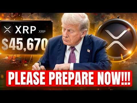 BREAKING: TRUMP JUST SIGNED AN EXECUTIVE XRP ORDER!!! ITS HAPPENING!!!