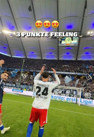 JAAAAAA!!!!! 😍😍😍😍😍 #nurderHSV #bundesliga