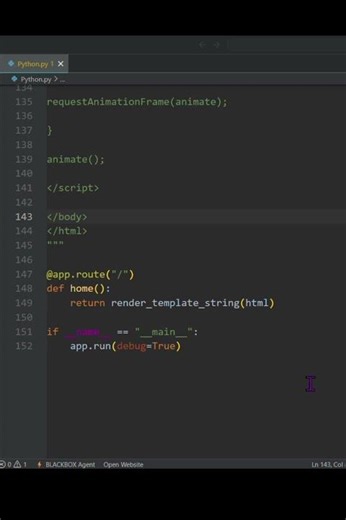 Advanced Python Design 🔥 | Python UI Project | Coding Short | Next Level Python 🚀