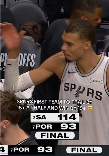 Spurs Make NBA Playoff History in Stunning Comeback