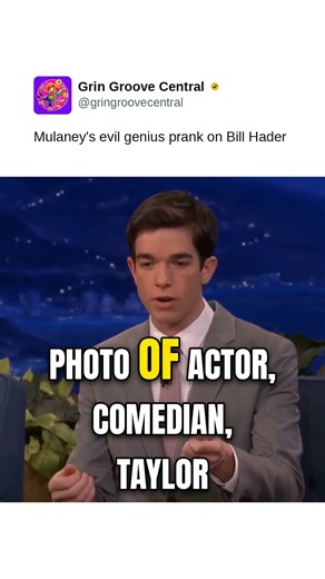 Mulaney's evil genius prank on Bill Hader