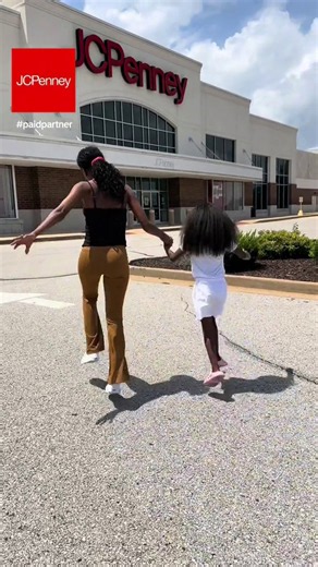 Back to school shopping at JCPenney with my first grader
