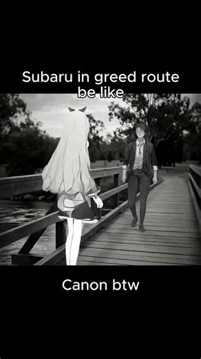 Subaru in greed route be like