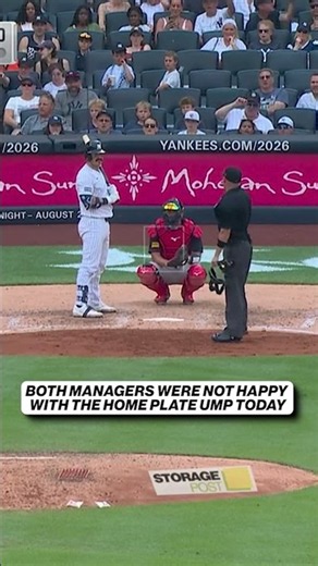 It's a little tense in the Bronx today #mlb #baseball #braves #yankees